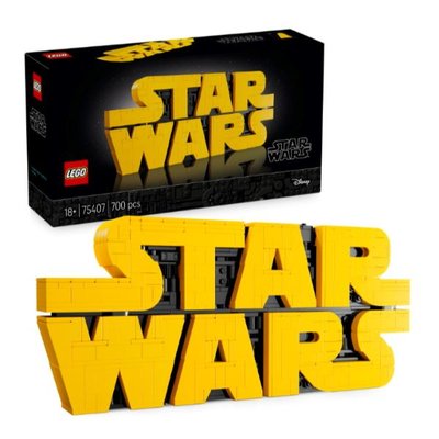 Lego  Brick-Built Star Wars Logo 75407