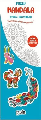 Mandala  Çocuk Ayraç - Hayvanlar