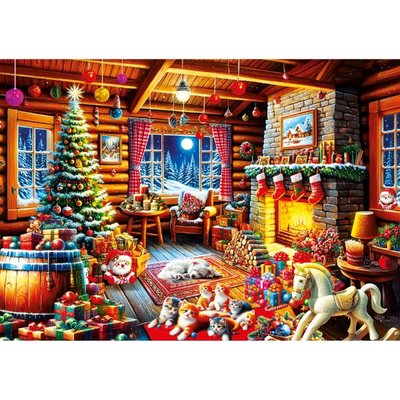 Ks Games Puzzle 300 Parça Christmas Room