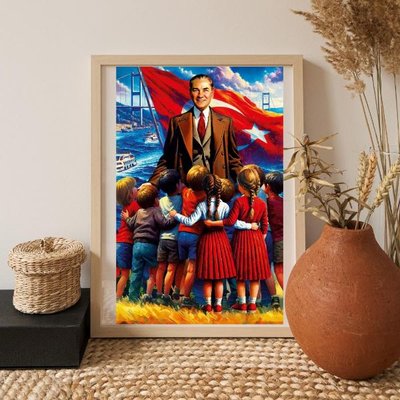 Ks Games Puzzle 300 Parça Ata ve Çocukları