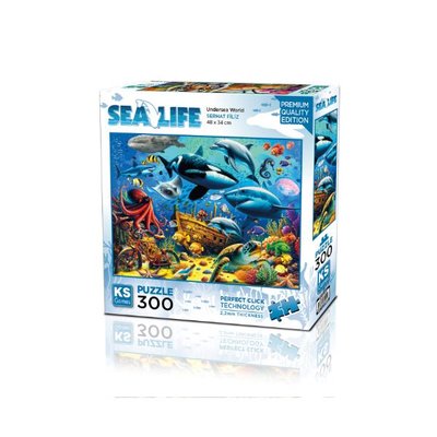 Ks Games Puzzle 300 Parça Under Sea World | D&R