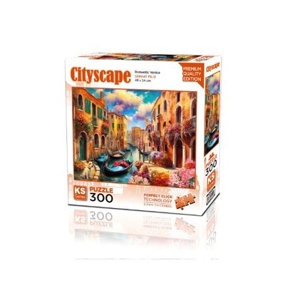 Ks Games Puzzle 300 Parça Romantic Venice