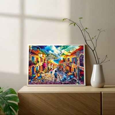 Ks Games Puzzle 300 Parça Mediterranean Street