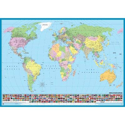 Ks Games Puzzle 300 Parça World Map