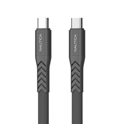 Nautıca C400 65W Typ-C&Typ-C Şarj Kablosu Gri