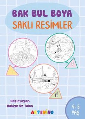 Bak Bul Boya - Saklı Resimler 4 - 5 Yaş
