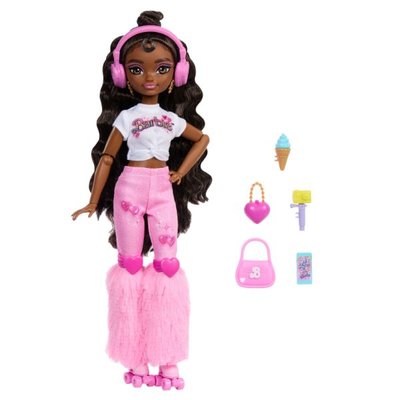 Barbie Dream Besties Paten Partisi Brooklyn Bebek ve AksesuarlarıJFX97