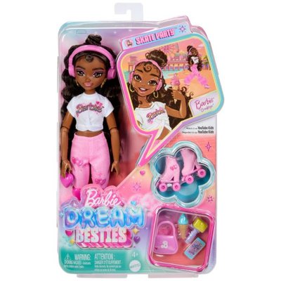 Barbie Dream Besties Paten Partisi Brooklyn Bebek ve AksesuarlarıJFX97