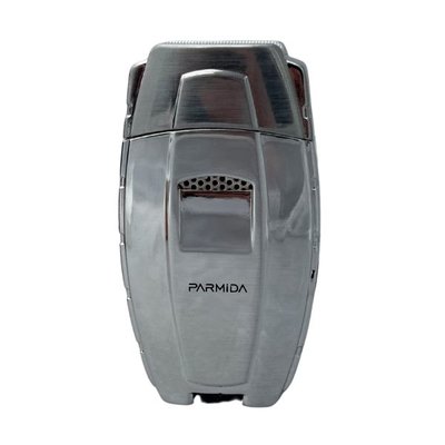 Parmida Çakmak Kesici Küllük Sehpa Dörtlü Gümüş Puro Seti