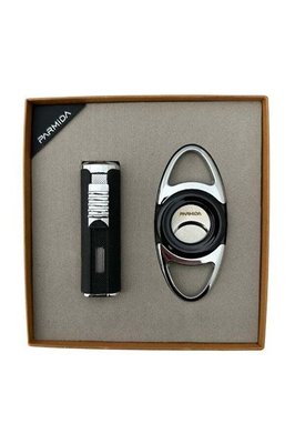 Parmida Çakmak Kesici İkili Siyah Puro Seti