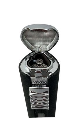 Parmida Çakmak Kesici İkili Siyah Puro Seti