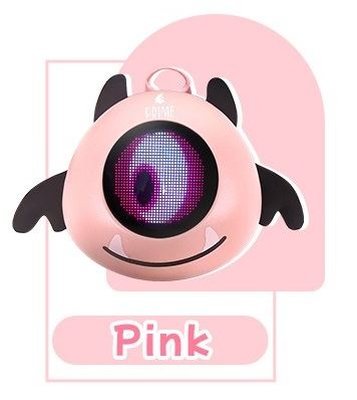 Prime Mini Eye Led Ekranlı Sırt Çantası Pembe