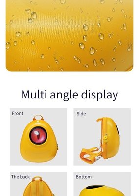 Prime Bıg Eye Led Ekranlı Sırt Çantası Sarı