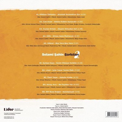 Selami Şahin Şarkıları 2