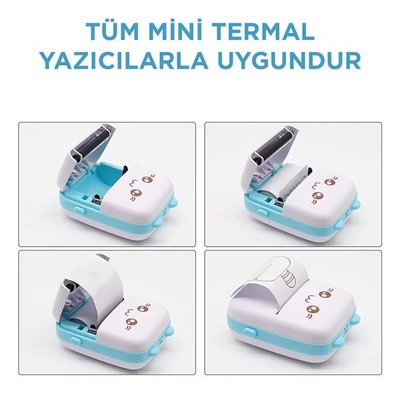 Torima Paper-03 3'lü Rulo Film Yapışkanlı Beyaz