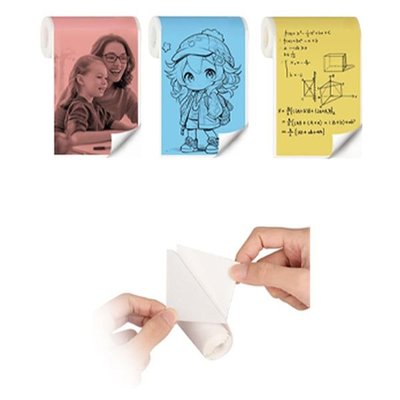 Torima Paper-04 3'lü Rulo Film Yapışkanlı