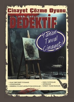 Yanan Tuval Cinayeti - Dedektif Cinayet Çözme Oyunu