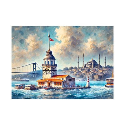 Neverland 1000 Parça Puzzle Kız Kulesi NL533 | D&R