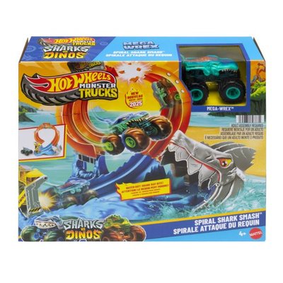 Hot Wheels Hwmt Corkscrew Shark Smash JFR08
