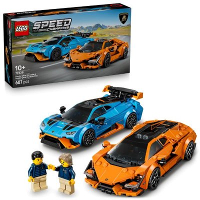 Lego Speed Champions Lamborghini Revuelto & Huracan 77238 | D&R