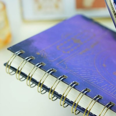 Victoria Journal Spiralli Sert Kapak A5 Akademik Ajanda 2025