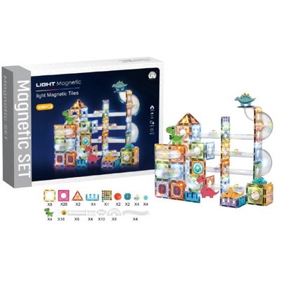 Başel Magnetic Tiles Star Diamond Light Version 108 Parça CH1180 | D&R