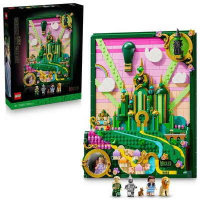 Lego Wicked Emerald City Wall Art 75685 | D&R
