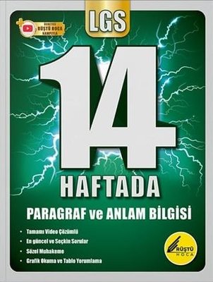 14 Haftada LGS Paragraf ve Anlam Bilgisi
