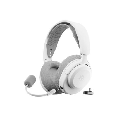 Steelserıes Arctis Nova 3P Kablosuz Çoklu Platform Oyuncu Kulak Üstü Kulaklık Beyaz