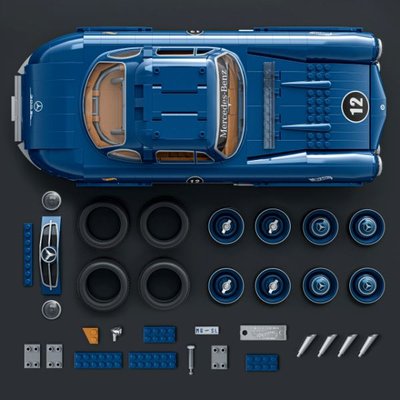 マテル ブリックショップ ホットウィール プレミアムシリーズ 300SL Mattel Brick Shop Hot Wheels Premium Serisi MercedesBenz 300SL