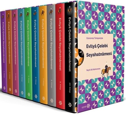 Evliya Çelebi Seyahanatnamesi Seti - 10 Kitap Takım