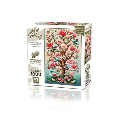 Ks Games Puzzle 1000 Parça Harmony of Spring | D&R