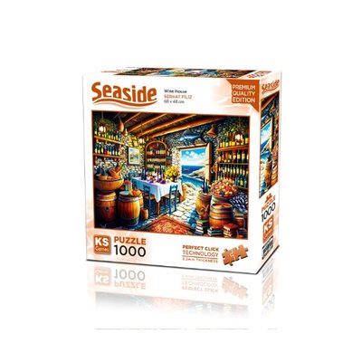 Ks Games Puzzle 1000 Parça Vine House