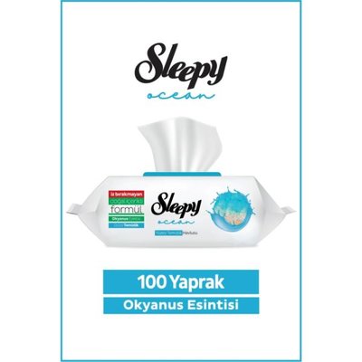 Sleepy Yüzey Temizlik Havlusu Okyanus Esintisi 100 Yaprak