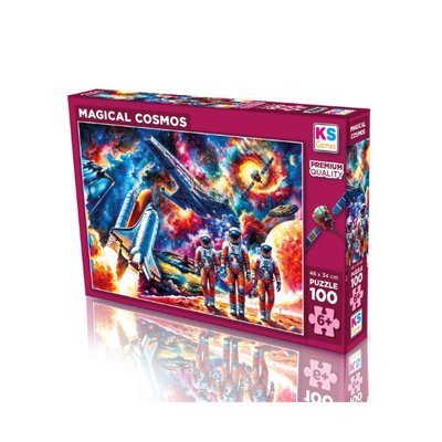 Ks Games Puzzle 100 Parça Magical Cosmos