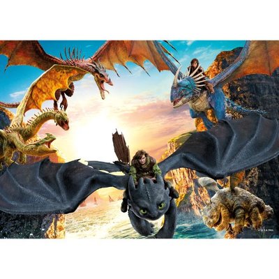 Ks Games Puzzle 100 Parça How To Train Your Dragon