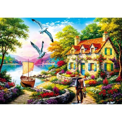 Ks Games Puzzle 500 Parça An Old Tale by the Lake