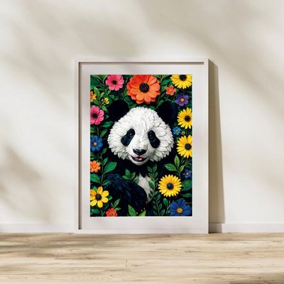 Ks Games Puzzle 500 Parça Blossoming Panda