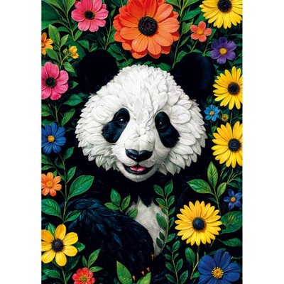 Ks Games Puzzle 500 Parça Blossoming Panda | D&R