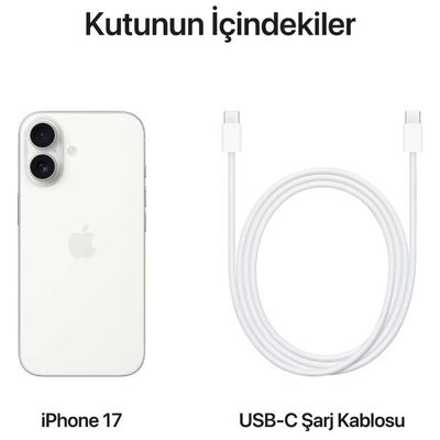 iPhone 17 512 GB Beyaz
