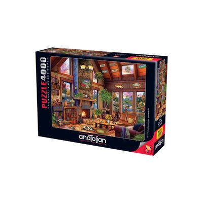 Anatolian Puzzle 1000 Teile – Pariser Dachterrasse, 66x48 Cm