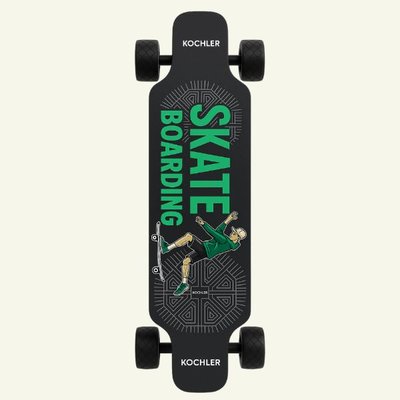 Kochler Elektrikli Kaykay H2B-02PRO 40 km/h Hız 25 km Menzil 120 kg Taşıma Çift Motor 1000W Güçlü Model