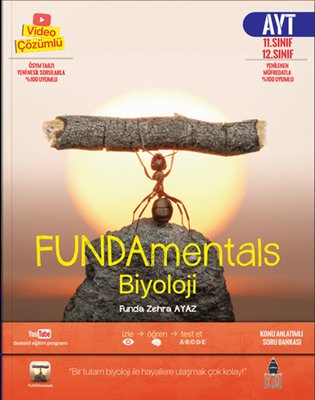 FUNDAmentals Biyoloji AYT Konu Anlatımlı Soru Bankası