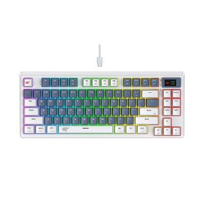 Havit Gamenote KB884L RGB TKL Red Switch Kablolu Mekanik Oyuncu