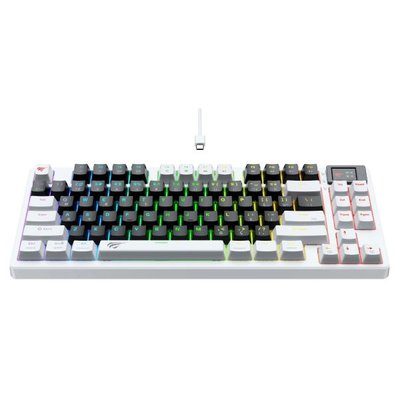 Havit Gamenote KB884L RGB TKL Brown Switch Kablolu Mekanik Oyuncu Klavyesi