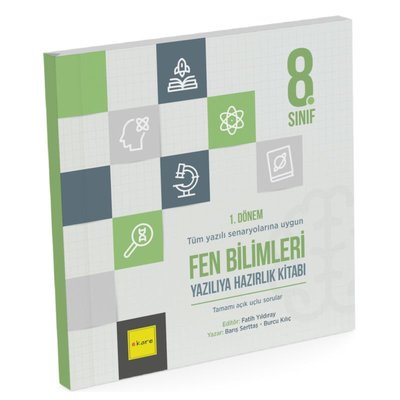 8. Sınıf LGS 1. Dönem Fen Bilimleri Yazılıya Hazırlık Kitabı