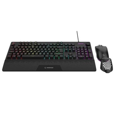 Rampage Eclipse RGB Kablolu Oyuncu Klavye Mouse Seti