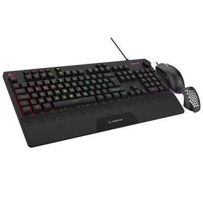 Rampage Eclipse RGB Kablolu Oyuncu Klavye Mouse Seti