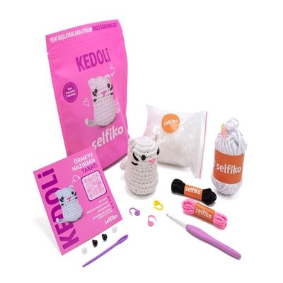 Mole Selfiko Kedoli Örgü İpi Seti