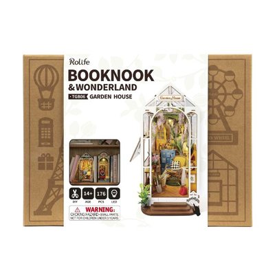 Rolife Gardenhouse Işıklı 3D Yapboz TGB06
